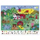 Valisette puzzle d'observation la ferme 24 pieces 65x50cm-lilojouets-morbihan-bretagne