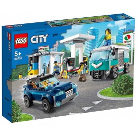 60257 LA STATION SERVICE LEGO CITY-LiloJouets-Morbihan-Bretagne