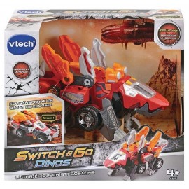 SWITCH AND GO DINOS LUTHOR SUPER STEGOSAURE BUGGY-LiloJouets-Morbihan-Bretagne