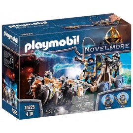 70225 CHEVALIERS AVEC CANON ET LOUPS PLAYMOBIL NOVELMORE-LiloJouets-Morbihan-Bretagne