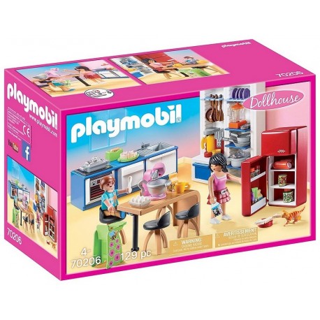 70206 CUISINE FAMILIALE PLAYMOBIL DOLLHOUSE-LiloJouets-Morbihan-Bretagne