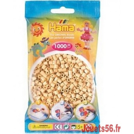 SACHET 1000 PERLES HAMA BEIGE-jouets-sajou-56