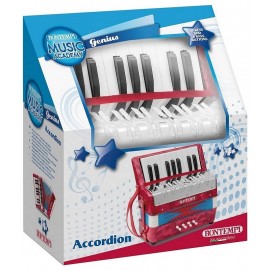 ACCORDEON 17 TOUCHES ET 8 BASSES