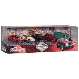 PACK 5 VEHICULES VINTAGE RUSTY 1.64E METAL-LiloJouets-Morbihan-Bretagne