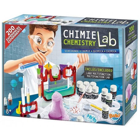 Coffret science lab chimie 200 experiences 