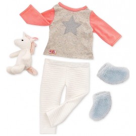 VETEMENTS ENSEMBLE PYJAMA LICORNE TENUE CLASSIQUE -LiloJouets-Morbihan-Bretagne