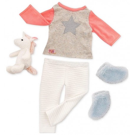 VETEMENTS ENSEMBLE PYJAMA LICORNE TENUE CLASSIQUE -LiloJouets-Morbihan-Bretagne