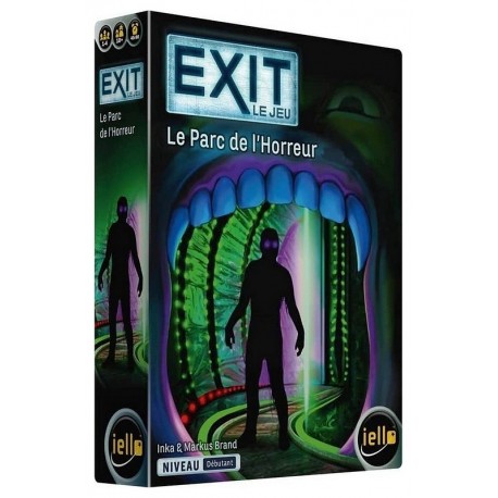 JEU EXIT LE PARC DE L'HORREUR ESCAPE GAME NIVEAU DEBUTANT-LiloJouets-Morbihan-Bretagne