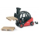 CHARIOT ELEVATEUR LINDE ROUGE 1.16E