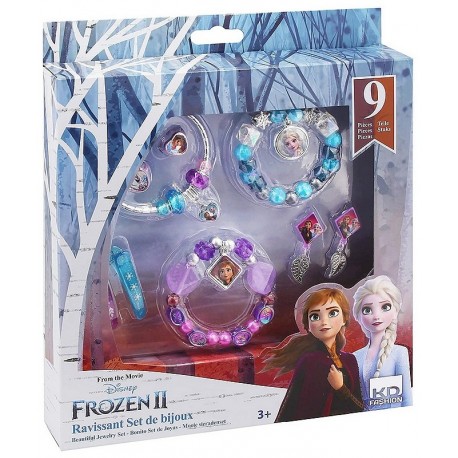 COFFRET BIJOUX 9 PIECES FROZEN2 REINE DES NEIGES-LiloJouets-Morbihan-Bretagne