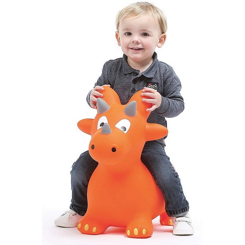 Animal sauteur dinosaure avec pompe 