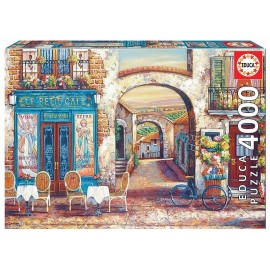 PUZZLE LE PETIT CAFE 4000 PIECES-LiloJouets-Morbihan-Bretagne