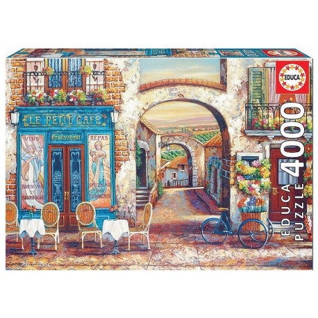 PUZZLE LE PETIT CAFE 4000 PIECES-LiloJouets-Morbihan-Bretagne