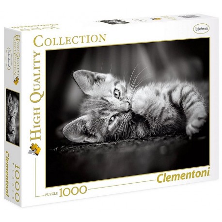 PUZZLE KITTY 1000 PIECES CHAT HIGH QUALITY-LiloJouets-Morbihan-Bretagne