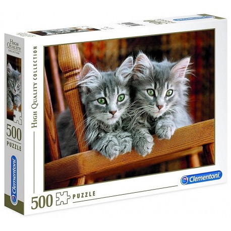 PUZZLE CHATONS 500 PIECES HIGH QUALITY-LiloJouets-Morbihan-Bretagne