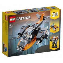 31111 CYBER DRONE LEGO CREATOR 3EN1-LiloJouets-Morbihan-Bretagne