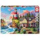 Puzzle phare de l'ocean 3000 pieces-lilojouets-morbihan-bretagne