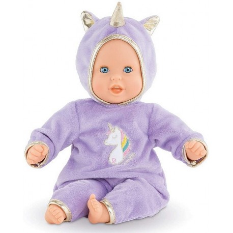 BEBE CALIN LICORNE 30CM MON PREMIER POUPON COROLLE-LiloJouets-Morbihan-Bretagne