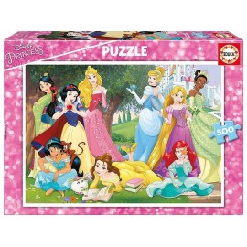 PUZZLE PRINCESSES DISNEY 500 PIECES-LiloJouets-Morbihan-Bretagne