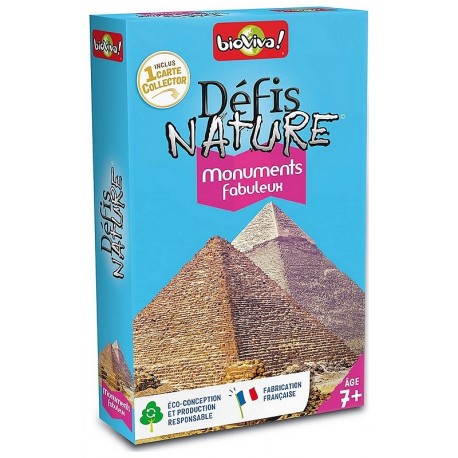 MONUMENTS FABULEUX - DEFIS NATURE CARTES-LiloJouets-Morbihan-Bretagne