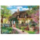 Puzzle vieux cottage 1000 pieces high quality-lilojouets-morbihan-bretagne