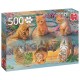 Puzzle reve de chatons 500 pieces premium quality jumbo-lilojouets-morbihan-bretagne