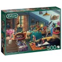 PUZZLE CHATS DANS LE GRENIER 500 PIECES FALCON