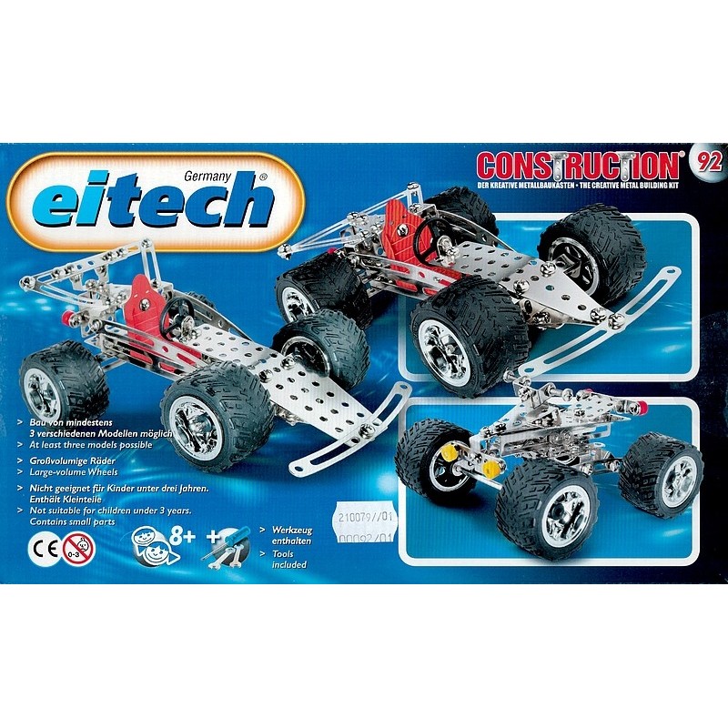 Eitech voiture 4x4 jeu de construction mécanique en métal Enfant 8 ans et +  - Un jeux des jouets