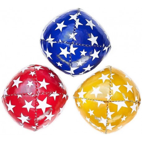 SET 3 BALLES JONGLAGE 80G BLEU ROUGE JAUNE-LiloJouets-Morbihan-Bretagne