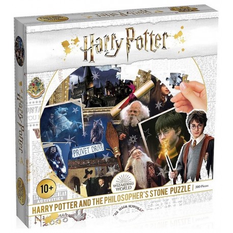 PUZZLE ROND HARRY POTTER PIERRE PHILOSOPHALE 500 PIECES-LiloJouets-Morbihan-Bretagne