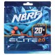 Recharges x20 flechettes nerf elite 2.0 officielles-lilojouets-morbihan-bretagne