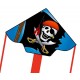 Cerf volant pirate delta eco jolly roger 120x75cm-lilojouets-morbihan-bretagne