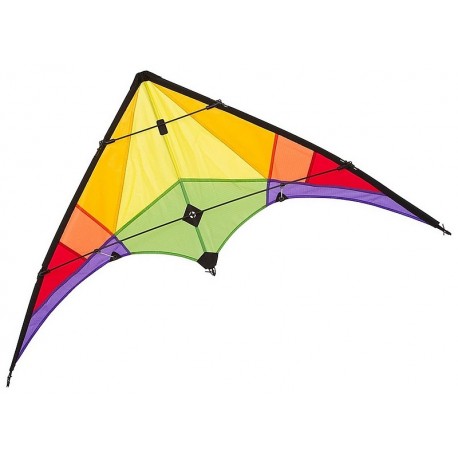 CERF-VOLANT STUNT KITE ROOKIE 120X60CM RAINBOW-LiloJouets-Morbihan-Bretagne