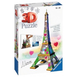 PUZZLE 3D TOUR EIFFEL LOVE EDITION 216 PIECES-LiloJouets-Morbihan-Bretagne