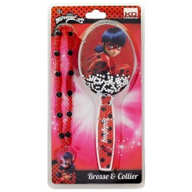 BROSSE ET COLLIER LADYBUG MIRACULOUS-LiloJouets-Morbihan-Bretagne BROSSE ET COLLIER LADYBUG MIRACULOUS-LiloJouets-Morbihan-Bretagne