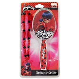 BROSSE ET COLLIER LADYBUG MIRACULOUS-LiloJouets-Morbihan-Bretagne