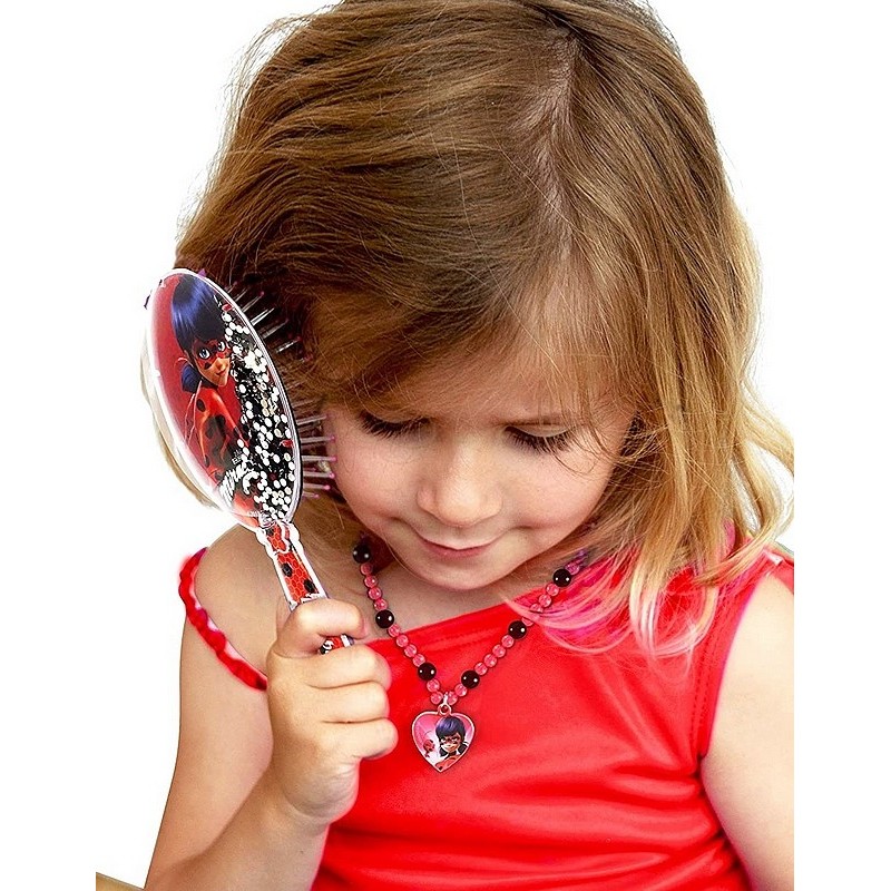 Brosse et collier ladybug miraculous 