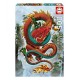 Puzzle dragon bonne fortune 500 pieces-lilojouets-morbihan-bretagne