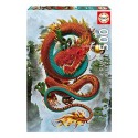 PUZZLE DRAGON BONNE FORTUNE 500 PIECES