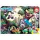 Puzzle mysterieux foret enchantee 200 pieces-lilojouets-morbihan-bretagne