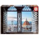 Puzzle vue de florence italie 1000 pieces-lilojouets-morbihan-bretagne