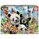 Puzzle llama drama selfies 1000 pieces-lilojouets-morbihan-bretagne