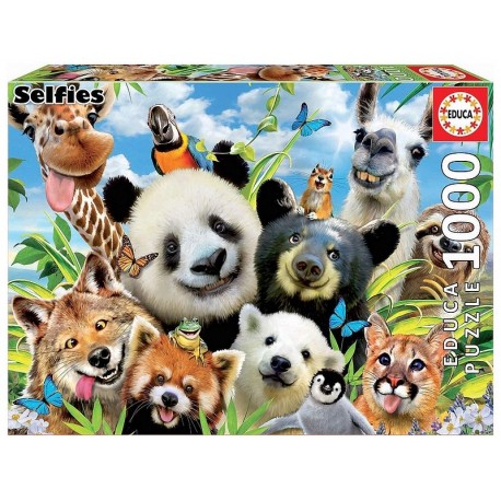 PUZZLE LLAMA DRAMA SELFIES 1000 PIECES-LiloJouets-Morbihan-Bretagne