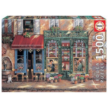 PUZZLE PALAIS DES FLEURS 1500 PIECES-LiloJouets-Morbihan-Bretagne