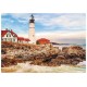 Puzzle phare et rochers 1500 pieces-lilojouets-morbihan-bretagne