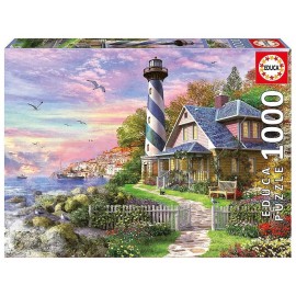 PUZZLE PHARE A ROCK BAY 1000 PIECES-LiloJouets-Morbihan-Bretagne