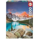 PUZZLE LAC MORAINE CANADA 1000 PIECES