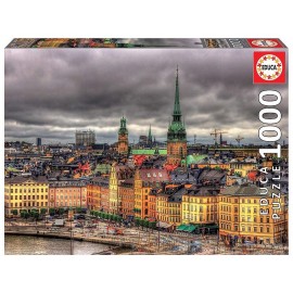 PUZZLE VUE STOCKHOLM SUEDE 1000 PIECES-LiloJouets-Morbihan-Bretagne PUZZLE VUE STOCKHOLM SUEDE 1000 PIECES-LiloJouets-Morbihan-Bretagne