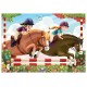 Puzzle dessins chevaux 2x48 pieces-lilojouets-morbihan-bretagne