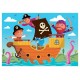 Puzzle dessins pirates 2x20 pieces-lilojouets-morbihan-bretagne